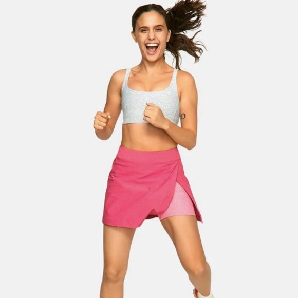 Outdoor Voices Court Skort in Flamingo Pink - Picture 2 of 8